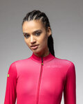 ALÉ Langarm Fahrradtrikot für den Winter - PR-E FOLLOW ME 2.0 LADY - Rosa