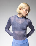 ALÉ Langarm Fahrrad-Shirt - INTIMO KNITTED - Blau