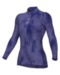 ALÉ Langarm Fahrrad-Shirt - INTIMO KNITTED - Blau