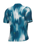 ALÉ Kurzarm Fahrradtrikot - PR-E ARGON - Blau/Weiß