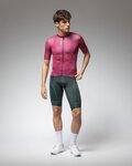 ALÉ Kurzarm Fahrradtrikot - PRAGMA DEEP - Rosa