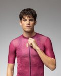 ALÉ Kurzarm Fahrradtrikot - PRAGMA DEEP - Rosa