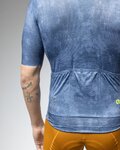 ALÉ Kurzarm Fahrradtrikot - PRAGMA DEEP - Blau