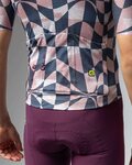 ALÉ Kurzarm Fahrradtrikot - PR-E MULTIVERSO 2.0 - Weiß/Blau/Rosa