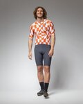ALÉ Kurzarm Fahrradtrikot - PR-E MULTIVERSO 2.0 - Weiß/Orange