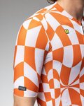 ALÉ Kurzarm Fahrradtrikot - PR-E MULTIVERSO 2.0 - Weiß/Orange