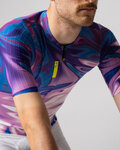 ALÉ Kurzarm Fahrradtrikot - SMOOTHIE - Blau/Lila