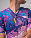 ALÉ Kurzarm Fahrradtrikot - SMOOTHIE - Blau/Lila