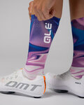 ALÉ Klassische Fahrradsocken - SMOOTHIE - Lila/mehrfarbig