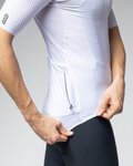 ALÉ Kurzarm Fahrradtrikot - R-EV1 SPRINTER 2.0 - Weiß