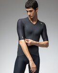 ALÉ Kurzarm Fahrradtrikot - R-EV1 SPRINTER 2.0 - Schwarz