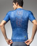 ALÉ Kurzarm Fahrradtrikot - SCHEMA PR-E - Blau