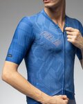 ALÉ Kurzarm Fahrradtrikot - SCHEMA PR-E - Blau