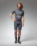 ALÉ Kurzarm Fahrradtrikot - OFF ROAD - GRAVEL TRACCIA - Schwarz/Gelb/Lila