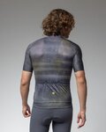 ALÉ Kurzarm Fahrradtrikot - OFF ROAD - GRAVEL TRACCIA - Schwarz/Gelb/Lila