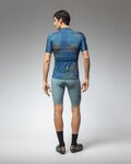 ALÉ Kurzarm Fahrradtrikot - OFF ROAD - GRAVEL TRACCIA - Blau