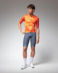 ALÉ Kurzarm Fahrradtrikot - PRAGMA CRASH - Orange
