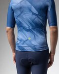 ALÉ Kurzarm Fahrradtrikot - PRAGMA CRASH - Blau