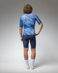 ALÉ Kurzarm Fahrradtrikot - PRAGMA CRASH - Blau