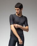ALÉ Kurzarm Fahrradtrikot - EARTHY STYLE 2.0 PR-E - Schwarz