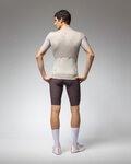 ALÉ Kurzarm Fahrradtrikot - EARTHY STYLE 2.0 PR-E - Beige