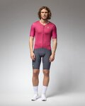 ALÉ Kurzarm Fahrradtrikot - EARTHY STYLE 2.0 PR-E - bordeaux
