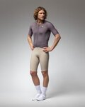 ALÉ Kurzarm Fahrradtrikot - EARTHY STYLE 2.0 PR-E - Lila