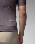 ALÉ Kurzarm Fahrradtrikot - EARTHY STYLE 2.0 PR-E - Lila