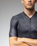 ALÉ Kurzarm Fahrradtrikot - FOLLOW ME 2.0 PR-E - Schwarz