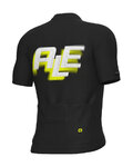 ALÉ Kurzarm Fahrradtrikot - SAUVAGE 2.0 PR-E - Schwarz