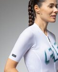 ALÉ Kurzarm Fahrradtrikot - SAUVAGE 2.0 PR-E - Weiß