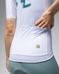 ALÉ Kurzarm Fahrradtrikot - SAUVAGE 2.0 PR-E - Weiß