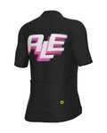 ALÉ Kurzarm Fahrradtrikot - SAUVAGE 2.0 PR-E - Schwarz