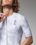 ALÉ Kurzarm Fahrradtrikot - PRAGMA PIXEL - Weiß