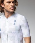 ALÉ Kurzarm Fahrradtrikot - PRAGMA PIXEL - Weiß