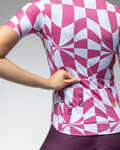 ALÉ Kurzarm Fahrradtrikot - MULTIVERSO 2.0 PR-E - Weiß/Rot