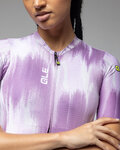 ALÉ Kurzarm Fahrradtrikot - PR-E ARGON - Lila/Weiß