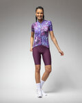ALÉ Kurzarm Fahrradtrikot - PRAGMA LINFA - Lila/Blau