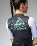 ALÉ Kurzarm Fahrradtrikot - MEGABYTE 2.0 PR-E - Schwarz/Weiß