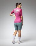 ALÉ Kurzarm Fahrradtrikot - MEGABYTE 2.0 PR-E - Rosa