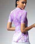 ALÉ Kurzarm Fahrradtrikot - PR-E FAN - Weiß/Lila
