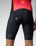 ALÉ Fahrrad-Unteranzug - TRIATHLON TRIPLE - Rosa/Schwarz