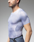 ALÉ Kurzarm Fahrrad-Shirt - INTIMO ARGON - Grau