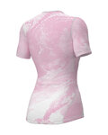ALÉ Kurzarm Fahrrad-Shirt - INTIMO FAN - Rosa