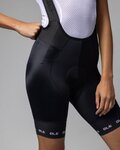 ALÉ Kurze Fahrradhose mit Trägern - STRADA 2.0 PR-E - Schwarz