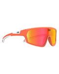 NEON Fahrradsonnenbrille - LOOP - Orange/Weiß