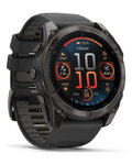 GARMIN Smartwatch - FENIX 8 AMOLED SAPPHIRE 51 mm - Schwarz