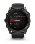 GARMIN Smartwatch - FENIX 8 AMOLED SAPPHIRE 51 mm - Schwarz