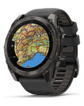 GARMIN Smartwatch - FENIX 8 AMOLED SAPPHIRE 51 mm - Schwarz