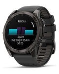 GARMIN Smartwatch - FENIX 8 AMOLED SAPPHIRE 51 mm - Schwarz